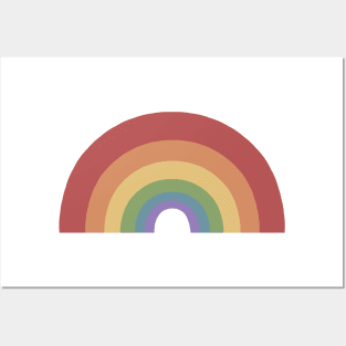 lgbt pride rainbow Posters and Art